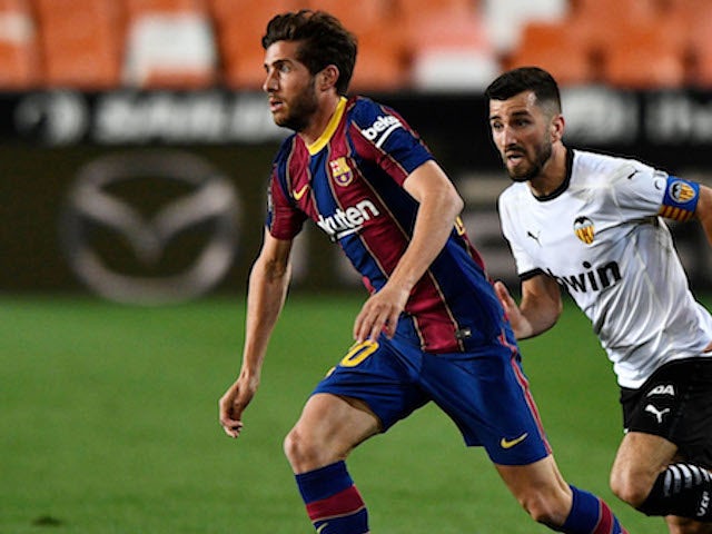 Barca's Sergi Roberto 'pushing for Arsenal move'