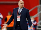 Russia coach Stanislav Cherchesov pictured on June 1, 2021