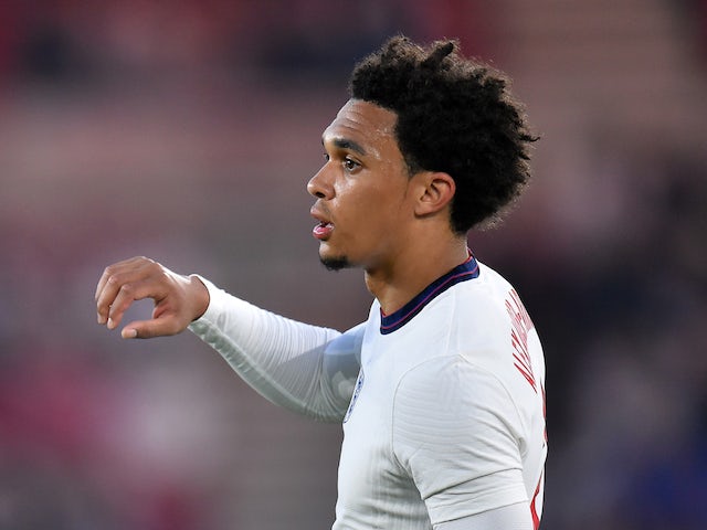 England's Trent Alexander-Arnold pictured on June 2, 2021