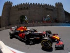Max Verstappen tops first practice in Azerbaijan