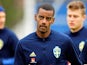 Alexander Isak pictured in Sweden training in May 2021