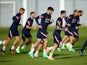 Croatia players in training ahead of Euro 2020