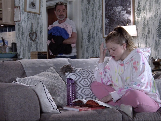 Billy and Summer on Coronation Street on June 17, 2021