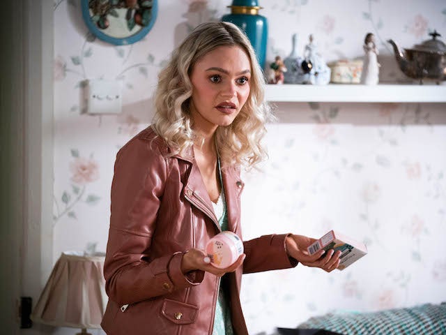 Chloe on the second episode of EastEnders on June 16, 2021