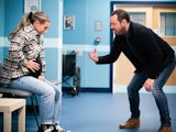 Jeanette and Mick on the first episode of EastEnders on June 15, 2021