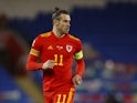 Gareth Bale in action for Wales in November 2020