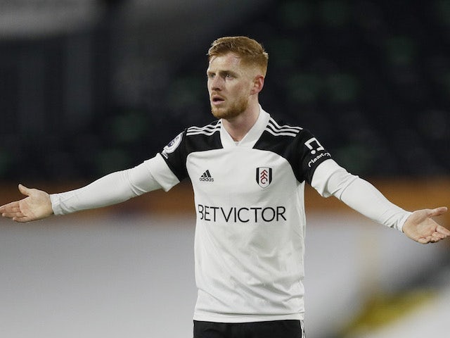 Fulham midfielder Harrison Reed pictured in March 2021