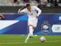 Kylian Mbappe shoots at goal for France on June 8, 2021