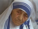 Mother Teresa in her Mother Teresa pomp