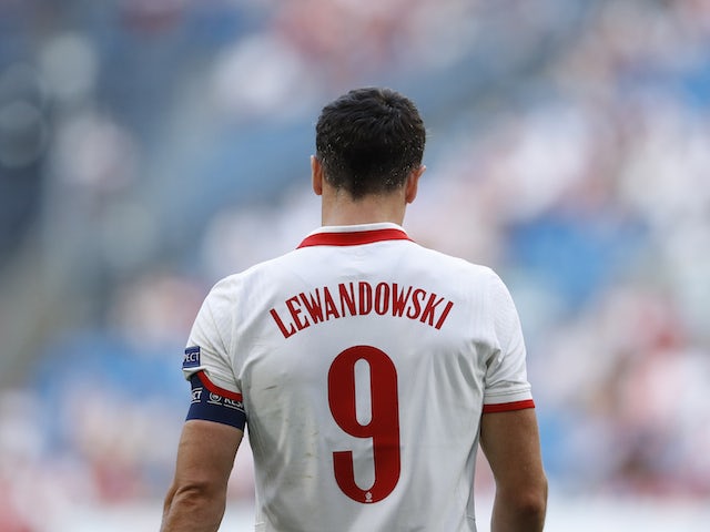 Robert Lewandowski w akcji dla Polski 8 czerwca 2021