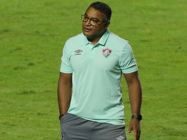 Fluminense manager Roger Machado on May 30, 2021