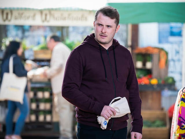 Ben on the second episode of EastEnders on June 16, 2021