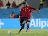Spain's Alvaro Morata in action against Sweden at Euro 2020 on June 14, 2021