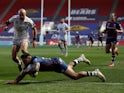 Bristol Bears' Charles Piutau scores their second try on May 17, 2021