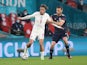 England's Jack Grealish in action with Scotland's Stephen O'Donnell at Euro 2020 on June 18, 2021