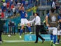 Italy's Matteo Pessina celebrates scoring their first goal against Wales at Euro 2020 on June 20, 2021
