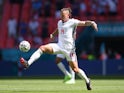 England's Kalvin Phillips in action against Croatia at Euro 2020 on June 13, 2021