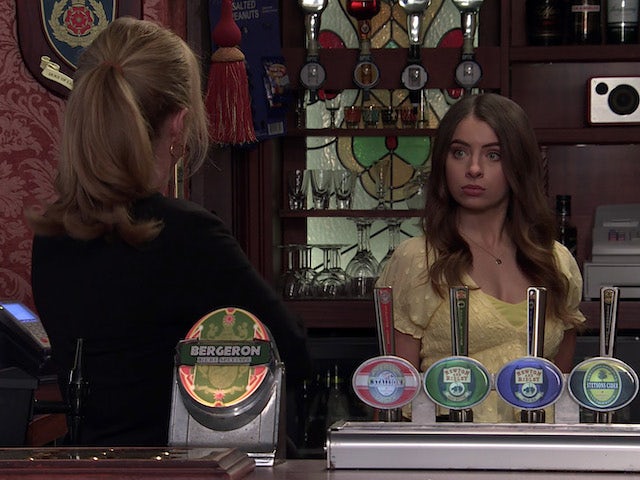 Daisy on the second episode of Coronation Street on June 28, 2021