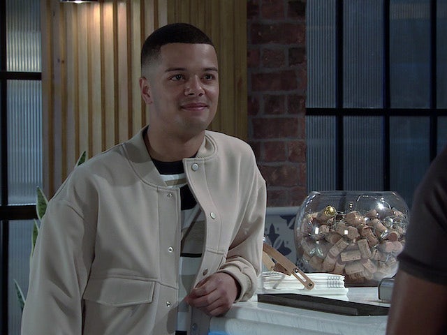 Danny on the first episode of Coronation Street on June 28, 2021