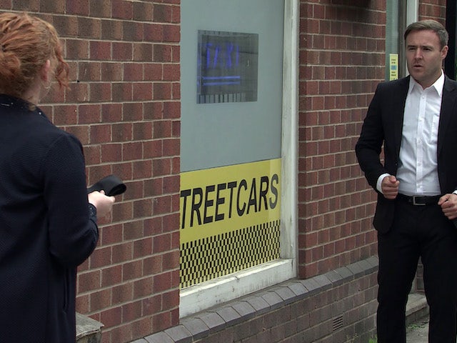 Fiz and Tyrone on the first episode of Coronation Street on June 30, 2021