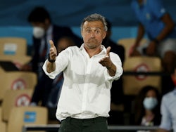 Spain coach Luis Enrique pictured on June 14, 2021