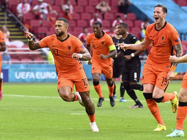 Netherlands 2-0 Austria: Holland through to Euro 2020 knockout round