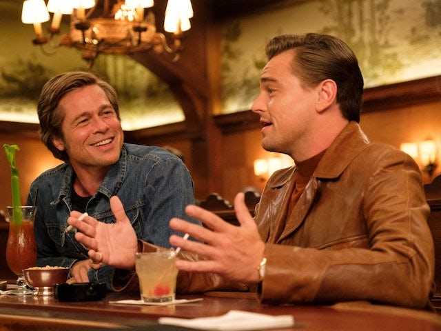 Brad Pitt and Leonardo DiCaprio in Once Upon A Time... In Hollywood