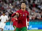 Cristiano Ronaldo in action for Portugal in June 2021