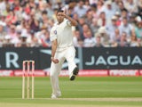 Danish Kaneria in action for Pakistan in 2010