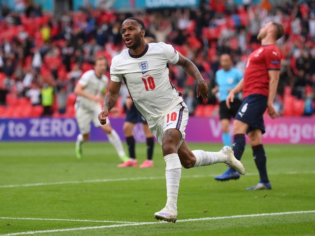 Raheem Sterling hails Grealish, Saka as England top Euro 2020 group