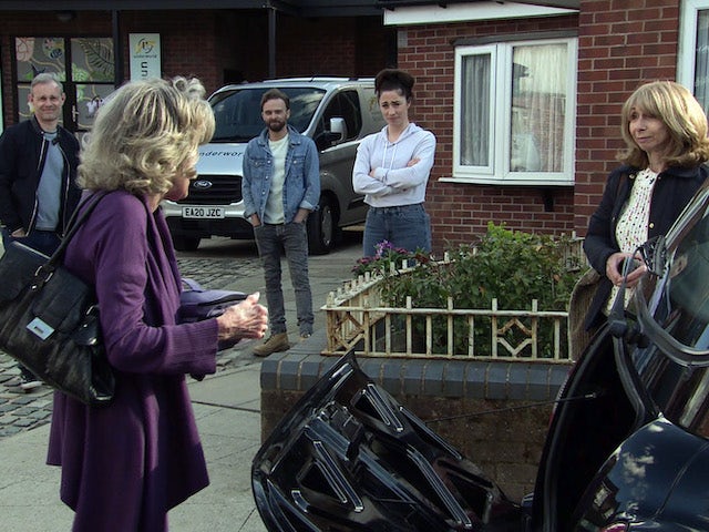 Audrey says goodbye to Gail on Coronation Street on July 7, 2021