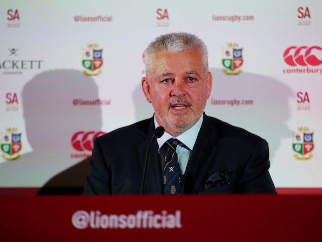Lions Head Coach Warren Gatland during the announcement on June 2019