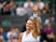 Belarus' Aryna Sabalenka celebrates winning her first round match against Romania's Monica Niculescu at Wimbledon on June 28, 2021