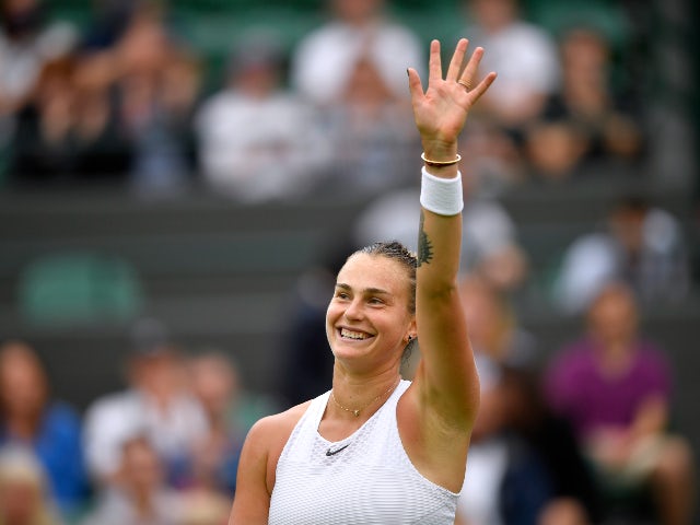 Aryna Sabalenka overcomes nerves to progress at Wimbledon