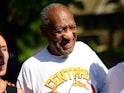 Bill Cosby appears after his release from prison on June 30, 2021