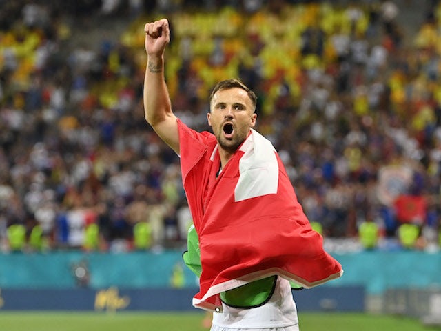 Switzerland forward Haris Seferovic pictured on June 28, 2021