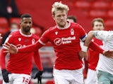 Nottingham Forest's Joe Worrall pictured in February 2021