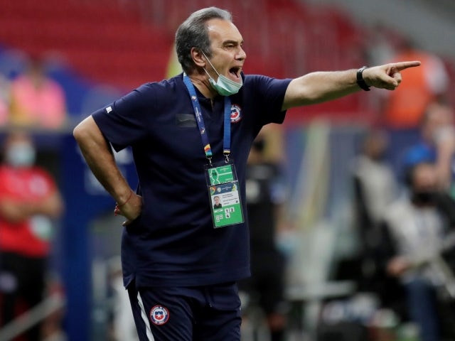 El técnico de Chile Martín Lasarte respondió durante el partido del 25 de junio de 2021
