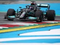 Mercedes' Lewis Hamilton during practice for the Austrian Grand Prix on July 2, 2021
