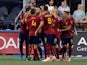 Real Salt Lake celebrate a goal from penalty kick on June 24, 2021