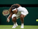 Serena Williams pictured at Wimbledon in June 2021