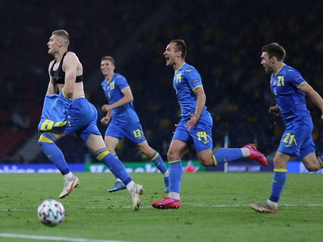 Sweden 1-2 Ukraine: Extra-time winner sees Ukraine set up England tie