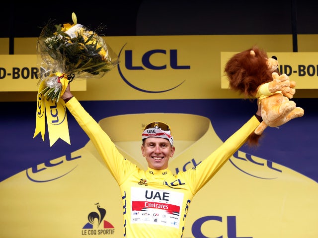 Tadej Pogacar powers to yellow jersey at Tour de France