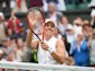 Angelique Kerber celebrates at Wimbledon on July 5, 2021