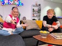 Anne-Marie and Ed Sheeran on Celebrity Gogglebox