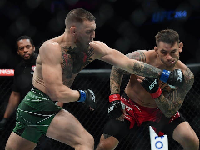 Result: Conor McGregor sustains horror leg injury in loss to Dustin Poirier