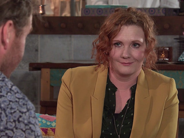 Fiz on the second episode of Coronation Street on July 21, 2021