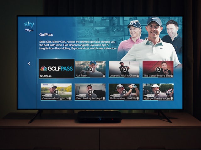 Rory McIlroy's GolfPass service launches on Sky Q
