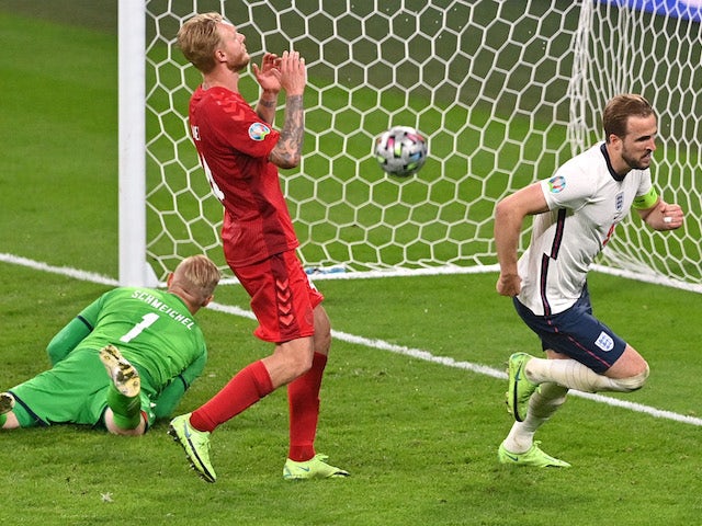 Result: England 2-1 Denmark: Harry Kane sends Three Lions