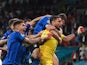 Italy's Gianluigi Donnarumma celebrates as his team beat England to win Euro 2020 on July 11, 2021